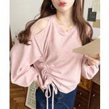 ショルダースリットドロストニットソープルオーバー | moment+ | 詳細画像15 