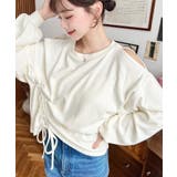 ショルダースリットドロストニットソープルオーバー | moment+ | 詳細画像2 