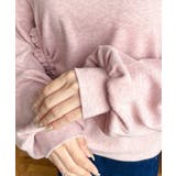 ショルダースリットドロストニットソープルオーバー | moment+ | 詳細画像22 