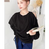 ショルダースリットドロストニットソープルオーバー | moment+ | 詳細画像8 