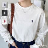 U.S.POLO ASSNワンポイント刺繍ロンT | moment+ | 詳細画像1