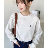 U.S.POLO ASSNワンポイント刺繍ロンT | moment+ | 詳細画像2