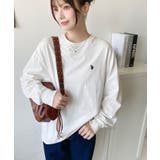 U.S.POLO ASSNワンポイント刺繍ロンT | moment+ | 詳細画像5