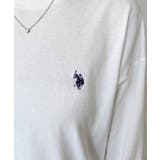 U.S.POLO ASSNワンポイント刺繍ロンT | moment+ | 詳細画像9