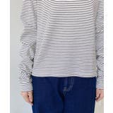 U.S.POLO ASSNワンポイント刺繍袖くしゅくしゅボーダーロンT | moment+ | 詳細画像10