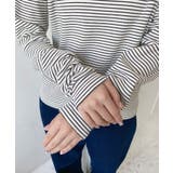 U.S.POLO ASSNワンポイント刺繍袖くしゅくしゅボーダーロンT | moment+ | 詳細画像12