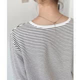 U.S.POLO ASSNワンポイント刺繍袖くしゅくしゅボーダーロンT | moment+ | 詳細画像13