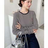 U.S.POLO ASSNワンポイント刺繍袖くしゅくしゅボーダーロンT | moment+ | 詳細画像28