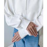 U.S.POLO ASSNワンポイント刺繍ダブルジップショートパーカー | moment+ | 詳細画像10 