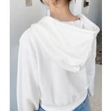 U.S.POLO ASSNワンポイント刺繍ダブルジップショートパーカー | moment+ | 詳細画像13 