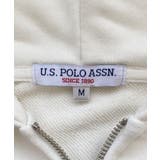 U.S.POLO ASSNワンポイント刺繍ダブルジップショートパーカー | moment+ | 詳細画像14 