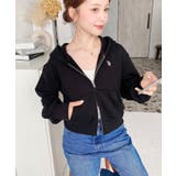 U.S.POLO ASSNワンポイント刺繍ダブルジップショートパーカー | moment+ | 詳細画像27 