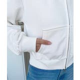 U.S.POLO ASSNワンポイント刺繍ダブルジップショートパーカー | moment+ | 詳細画像9 