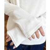 レオパード柄ビスチェセット長袖リブカットソートップス | moment+ | 詳細画像9 