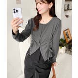 フロントドロストリブカットソーカーディガン | moment+ | 詳細画像17 