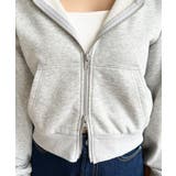 ダブルジップショートパーカー | moment+ | 詳細画像19 