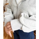 ダブルジップショートパーカー | moment+ | 詳細画像20 