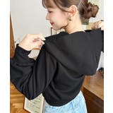 ダブルジップショートパーカー | moment+ | 詳細画像9 