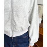 ファーフードダブルジップショートパーカー | moment+ | 詳細画像19 