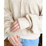 ストラップチョーカーネックリボンアシメワンショルダーニットプルオーバー | moment+ | 詳細画像16 