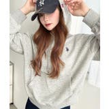 U.S.POLO ASSN.ワンポイント刺繍ショート丈パーカー | moment+ | 詳細画像29 