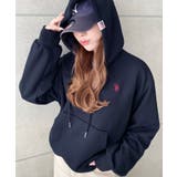 U.S.POLO ASSN.ワンポイント刺繍ショート丈パーカー | moment+ | 詳細画像38 
