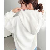U.S.POLO ASSN.ワンポイント刺繍ショート丈パーカー | moment+ | 詳細画像6 