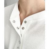 U.S.POLO ASSNワンポイント刺繍ワッフルヘンリーネックプルオーバー | moment+ | 詳細画像10 