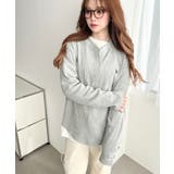 U.S.POLO ASSNワンポイント刺繍ワッフルヘンリーネックプルオーバー | moment+ | 詳細画像28 