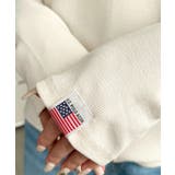 U.S.POLO ASSNワンポイント刺繍リブヘンリーネックプルオーバー | moment+ | 詳細画像12 
