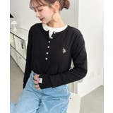 U.S.POLO ASSNワンポイント刺繍リブヘンリーネックプルオーバー | moment+ | 詳細画像16 