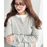 U.S.POLO ASSNワンポイント刺繍リブヘンリーネックプルオーバー | moment+ | 詳細画像18 