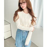 U.S.POLO ASSNワンポイント刺繍リブヘンリーネックプルオーバー | moment+ | 詳細画像3 