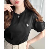 U.S.POLO ASSN.ワンポイント刺繍半袖Tシャツ | moment+ | 詳細画像17