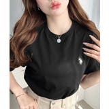 U.S.POLO ASSN.ワンポイント刺繍半袖Tシャツ | moment+ | 詳細画像18