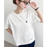 U.S.POLO ASSN.ワンポイント刺繍半袖Tシャツ | moment+ | 詳細画像2