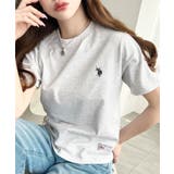 U.S.POLO ASSN.ワンポイント刺繍半袖Tシャツ | moment+ | 詳細画像23