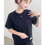 U.S.POLO ASSN.ワンポイント刺繍半袖Tシャツ | moment+ | 詳細画像24