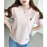 U.S.POLO ASSN.ワンポイント刺繍半袖Tシャツ | moment+ | 詳細画像36