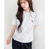 U.S.POLO ASSN.ワンポイント刺繍半袖Tシャツ | moment+ | 詳細画像38