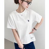 U.S.POLO ASSN.ワンポイント刺繍半袖Tシャツ | moment+ | 詳細画像5