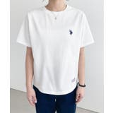 U.S.POLO ASSN.ワンポイント刺繍半袖Tシャツ | moment+ | 詳細画像8