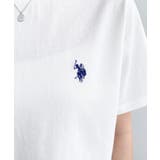U.S.POLO ASSN.ワンポイント刺繍半袖Tシャツ | moment+ | 詳細画像9