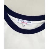 U.S.POLO ASSN.ワンポイント刺繍リンガー半袖Tシャツ | moment+ | 詳細画像12