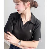 U.S.POLO ASSN.ワンポイント刺繍スキッパー衿半袖カットソー | moment+ | 詳細画像14 
