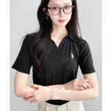 U.S.POLO ASSN.ワンポイント刺繍スキッパー衿半袖カットソー | moment+ | 詳細画像19 