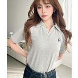U.S.POLO ASSN.ワンポイント刺繍スキッパー衿半袖カットソー | moment+ | 詳細画像35 