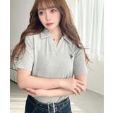 U.S.POLO ASSN.ワンポイント刺繍スキッパー衿半袖カットソー | moment+ | 詳細画像37 