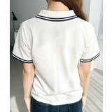 U.S.POLO ASSN.ワンポイント刺繍配色ラインリブ半袖ポロシャツ | moment+ | 詳細画像10