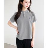 U.S.POLO ASSN.ワンポイント刺繍配色ラインリブ半袖ポロシャツ | moment+ | 詳細画像36
